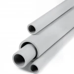 UPVC Pipes 3P Brand Schedule 40  Size 1 ¼ inch Thickness 3.56 mm  light Gray Colour