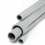 UPVC Pipes 3P Brand Schedule 40  Size 1 ¼ inch Thickness 3.56 mm  light Gray Colour