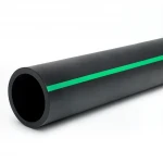 مواسير HDPE ضغط  4 بار [PE 80] قطر خارجي 315 مم  SDR 41  لون اسود مع خط اخضر | مصنع المنى