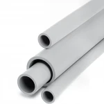 UPVC Pipes 3P Brand Schedule 40  Size 2 ½ inch Thickness 5.16 mm  light Gray Colour