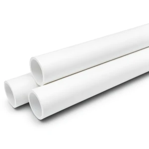 مواسير UPVC ضغط اسمي 10 بار قطر خارجي 400 مم سمك 19.1 مم لون أبيض