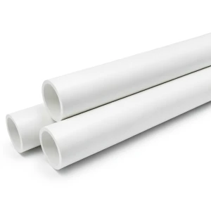مواسير UPVC ضغط 10 بار قطر خارجي 500 مم سمك 23.9 مم لون أبيض