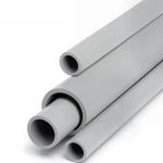 مواسير UPVC الخليجية جدول 40  مقاس ½ 2 إنش سمك 5.16 مم لون رمادي فاتح