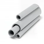 UPVC Pipes 3P Brand Schedule 40  Size 3 inch Thickness 5.49 mm  light Gray Colour