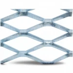 Galvanised Steel Expanded Metal Mesh  Bahri Thickness 5.8 mm Width 1.22 meter Length 3 meter | Bait Al Tatawor Company