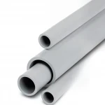 UPVC Pipes 3P Brand Schedule 80  Size ½ inch Thickness 3.73 mm  light Gray Colour
