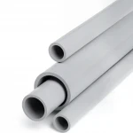 UPVC Pipes 3P Brand Schedule 40  Size 6 inch Thickness 7.11 mm  light Gray Colour