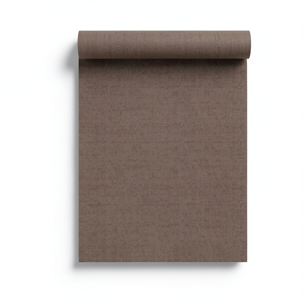 Italian Wallpaper Plain Design 10m x 1.06m Brown, Model 46751