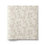 Italian Wallpaper Floral Design Pale Beige, Size 10m x 0.53m, Model Z66856