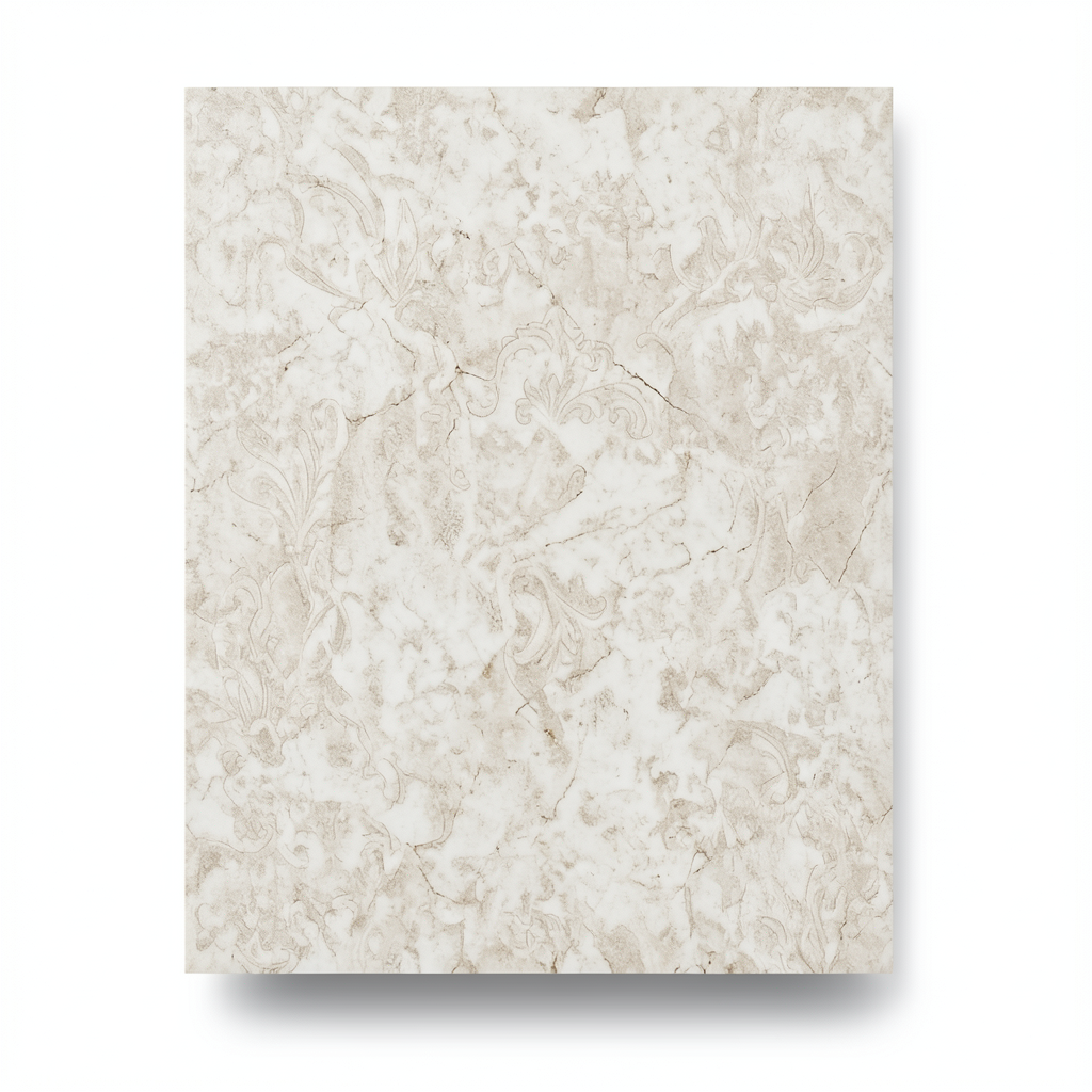 Marble Wall Decoration Beige, 10m x 1.06m, Model 082639