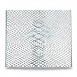 Galvanised Steel Expanded Metal Mesh  Bahri Thickness 3 mm Width 1.22 meter Length 4 meter | Bait Al Tatawor Company