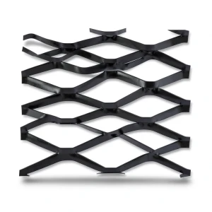Hot Rolled Black Steel Expanded Metal Mesh Bahri 1.2 mm Thickness 1.22 m Width 3 m Length