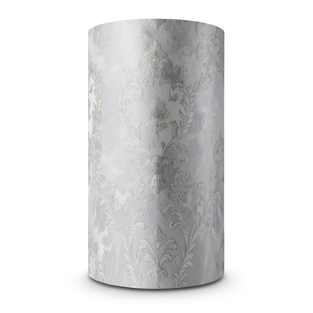 Classic Wallpaper Gray Color 10m x 1.06m Model 083603