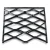 شبك حديد اسود بقلاوة بحري سمك 3.8 مم عرض 1.22 متر طول 2 متر - Image 1
