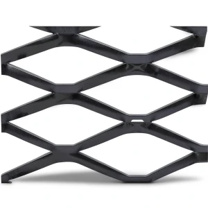 Hot Rolled Black Steel Expanded Metal Mesh Bahri 3.8 mm Thickness 1.22 m Width 3 m Length