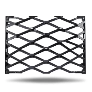 Hot Rolled Black Steel Expanded Metal Mesh Bahri 1.2 mm Thickness 1.22 m Width 3 m Length