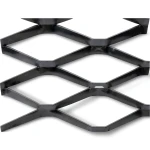 Hot Rolled Black Steel Expanded Metal Mesh Bahri 3 mm Thickness 1.22 m Width 2 m Length