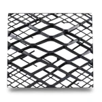 Hot Rolled Black Steel Expanded Metal Mesh 3 mm Thickness 7 m Length 1.22 m Width | Bait Al Tatawor