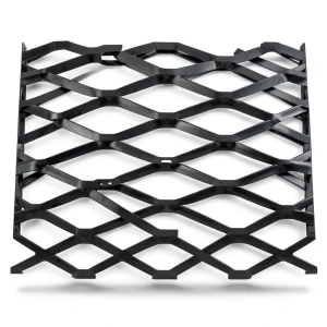 Hot Rolled Black Steel Expanded Metal Mesh Bahri 3 mm Thickness 1.22m Width 3m Length
