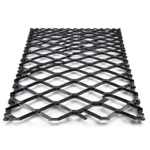 Hot Rolled Black Steel Expanded Metal Mesh Bahri 1.5 mm Thickness 3m Length 1.22m Width
