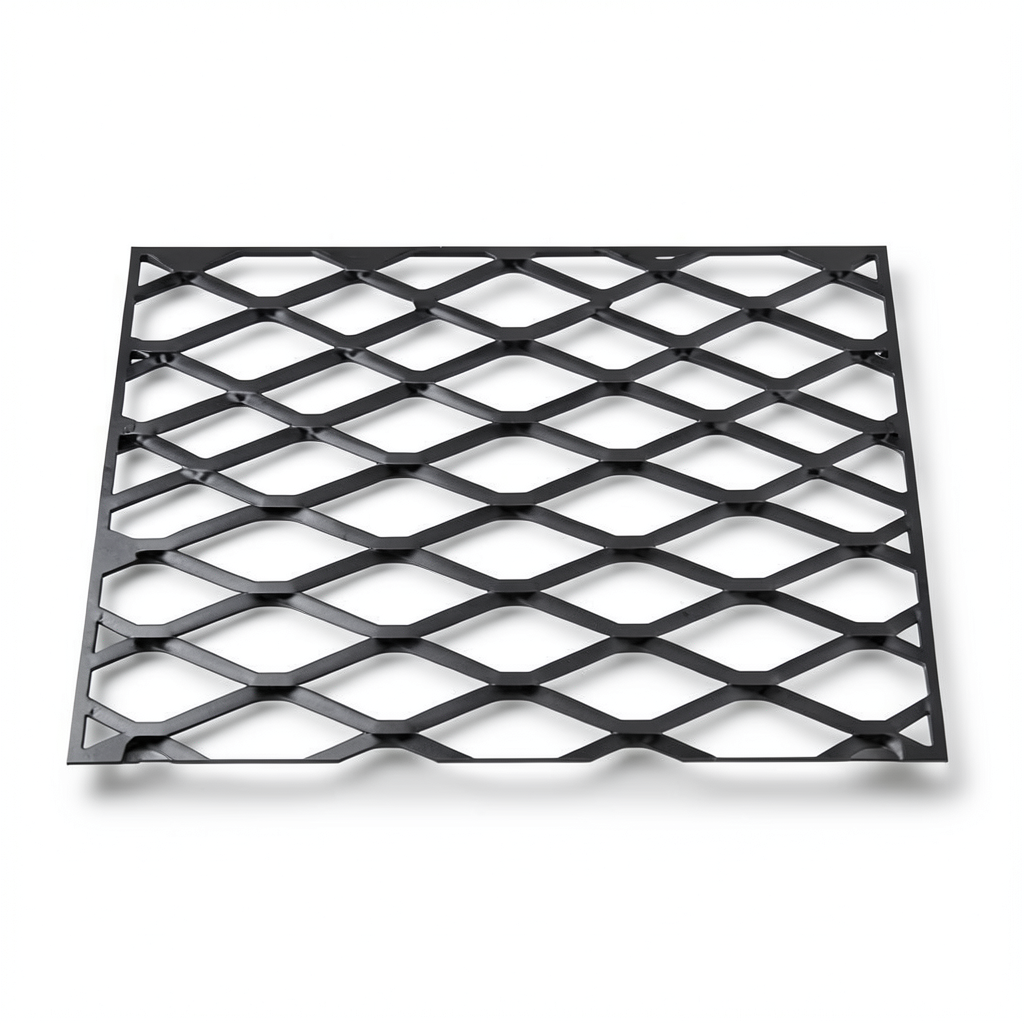 Hot Rolled Black Steel Expanded Metal Mesh Bahri Thickness 1.7 mm Width 1.22 m Length 3 m