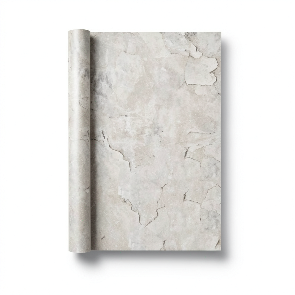 Marble Wallpaper Beige Color 10m x 1.06m, Model 082603