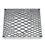 Hot Rolled Black Steel Expanded Metal Mesh Bahri 3.8 mm Thickness 1.22 m Width 4 m Length