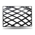 Hot Rolled Black Steel Expanded Metal Mesh Bahri 3.8 mm Thickness 1.22 m Width 7 m Length
