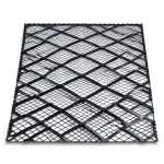 Hot Rolled Black Steel Expanded Metal Mesh Bahri 3.8 mm Thickness 1.22 m Width 4 m Length
