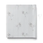 Italian Wallpaper Floral Design Pale Gray, Size 10mx0.53m, Model Z66863