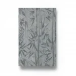 Italian wall covering, gray color, length 10 m, width 0.73 m, model Z90031