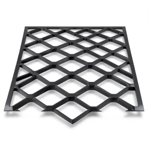 Hot Rolled Black Steel Expanded Metal Mesh Bahri 3.8 mm Thickness 1.22m Width 5m Length