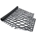 Hot Rolled Black Steel Expanded Metal Mesh Bahri Thickness 3.8 mm Width 1.22 m Length 6 m