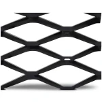Hot Rolled Black Steel Expanded Metal Mesh Bahri 3.8 mm Thickness 1.22 m Width 7 m Length