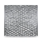 Hot Rolled Black Steel Expanded Metal Mesh Bahri 1.5 mm Thickness 3m Length 1.22m Width