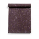 Italian Wallpaper  Brown With Purple Color Patterned Design, Size 10mx0.70m, Model 15039