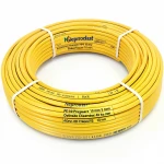 أنابيب HDPE نيبروبلاست PE 80 ضغط 10 بار قطر خارجي 40 مم سمك 3 مم لون أصفر 