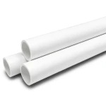 مواسير UPVC ضغط 6 بار قطر خارجي 110 مم سمك 3.2 مم لون أبيض
