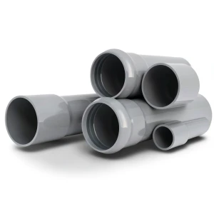 UPVC Pipes Nominal Pressure 10 Bar Outside Diameter 500 mm Thickness 23.9 mm Gray