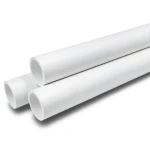 مواسير UPVC ضغط 16 بار قطر خارجي 90 مم سمك 6.7 مم لون أبيض