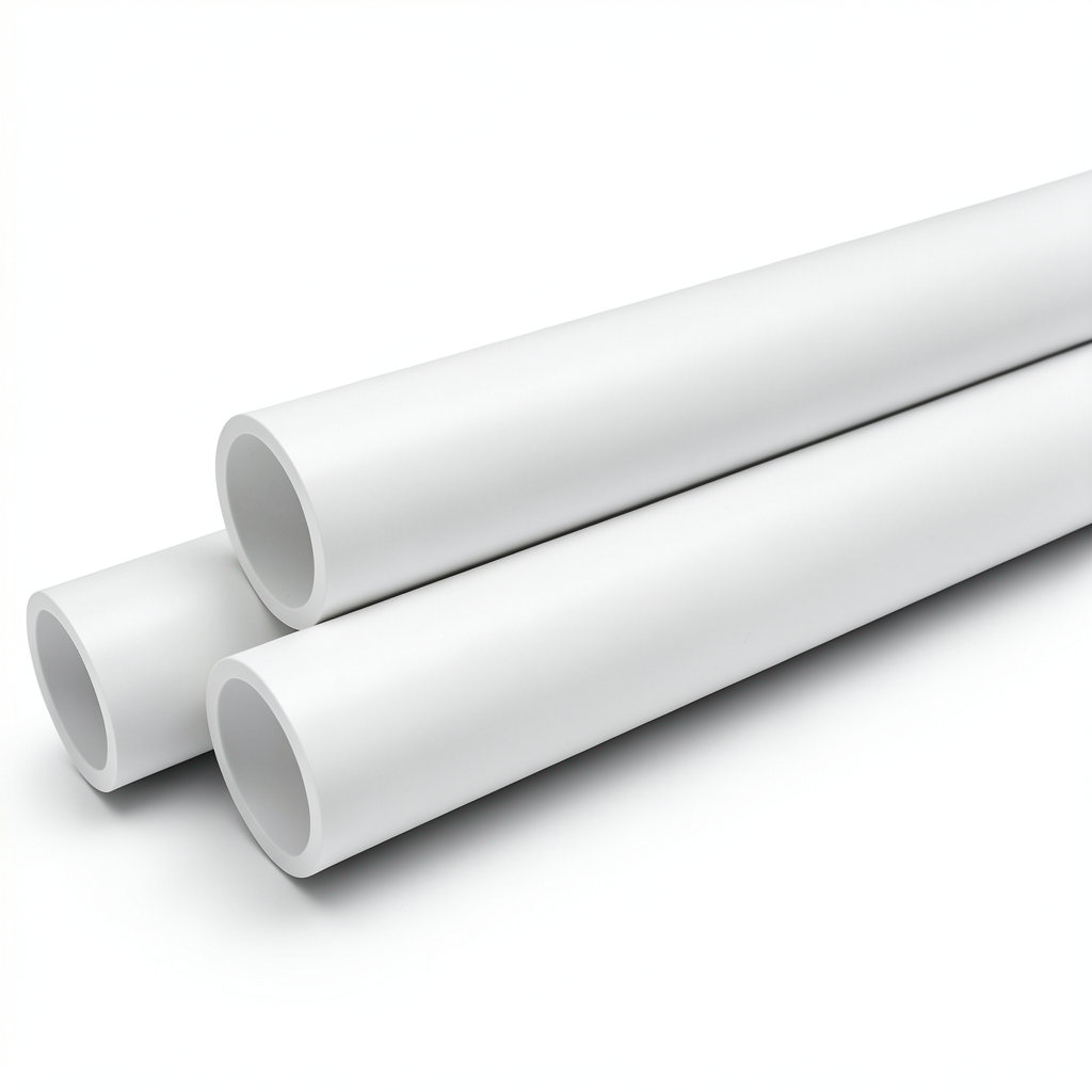 UPVC Pipes Nominal Pressure 16 Bar Outer Diameter 110 mm Thickness 8.2 mm White