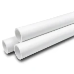 مواسير UPVC ضغط 6 بار قطر خارجي 160 مم سمك 4.7 مم لون أبيض