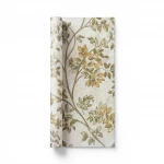 Italian Wallpaper Pale Beige Color Floral Design, Size 10mx0.53m, Model Z21706