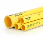 مواسير HDPE نيبروبلاست PE 80 ضغط 3.2 بار قطر خارجي 630 مم سمك 15.4  مم لون أصفر 