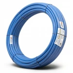 أنابيب HDPE نيبروبلاست PE 80 ضغط 10 بار قطر خارجي 20 مم سمك 1.8 مم لون أزرق   