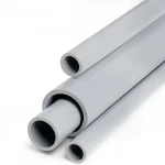 مواسير UPVC الخليجية جدول 80  مقاس ½ 1 إنش سمك 5.08 مم لون رمادي فاتح