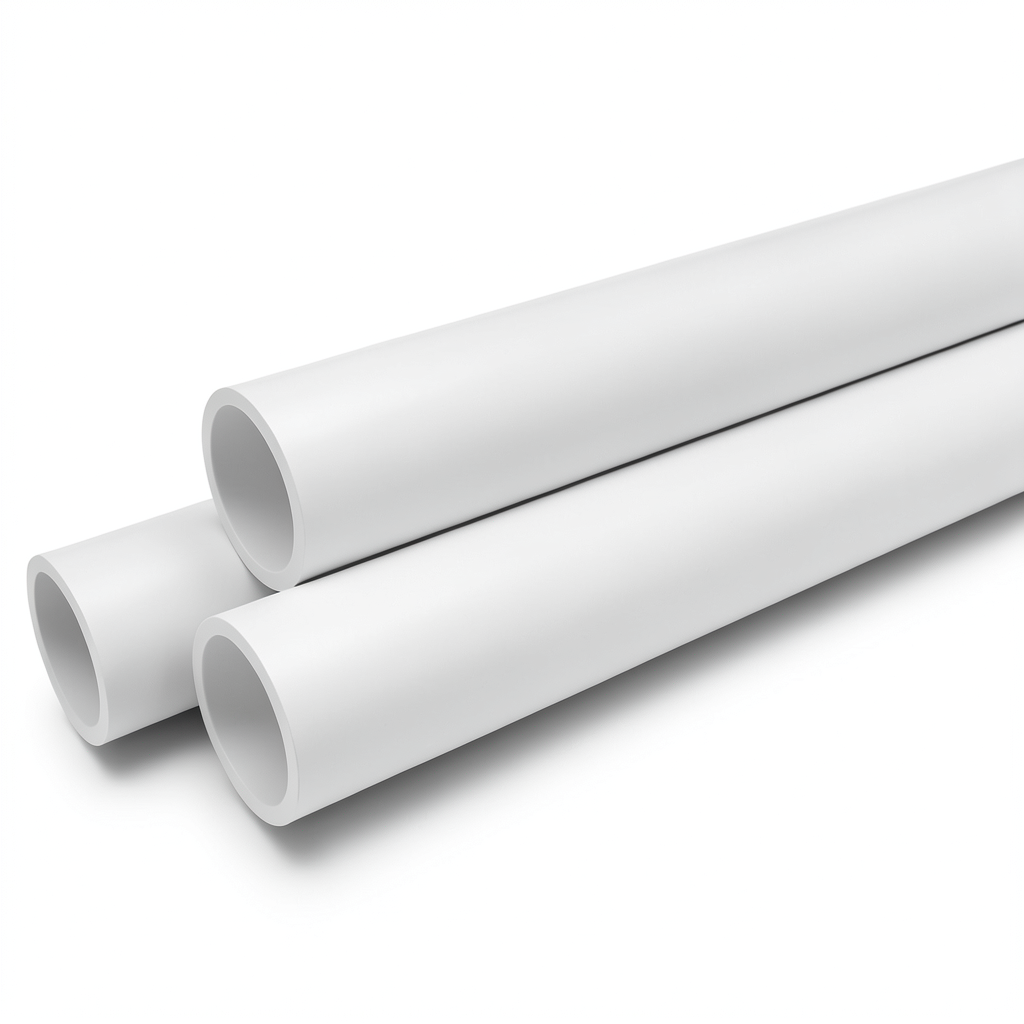 UPVC Pipes Nominal Pressure 6 Bar Outer Diameter 280 mm Thickness 8.2 mm White