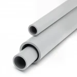 UPVC Pipes 3P Brand Schedule 80  Size 1 ¼ inch Thickness 4.85 mm  light Gray Colour