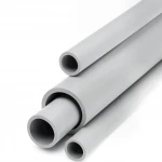 مواسير UPVC الخليجية جدول 80  مقاس ½ 1 إنش سمك 5.08 مم لون رمادي فاتح