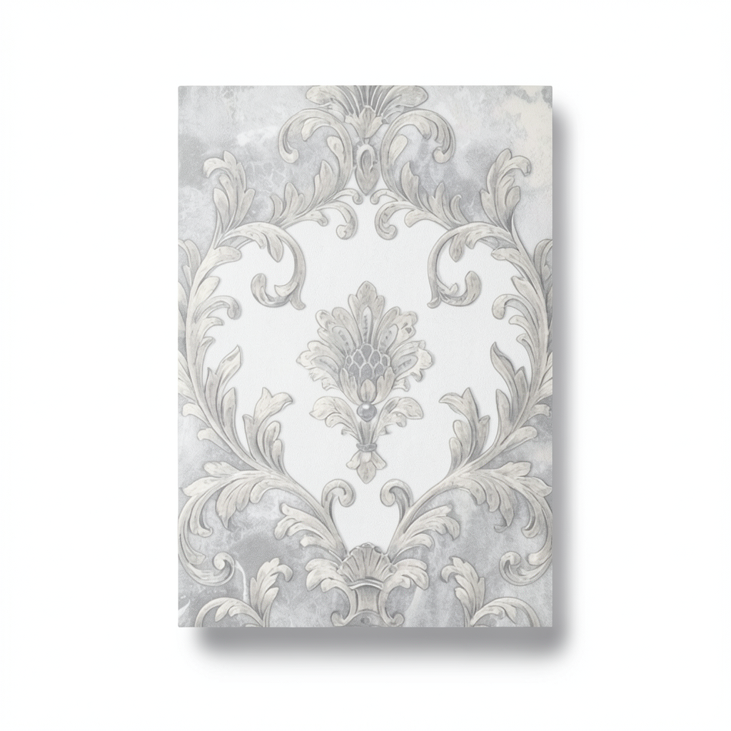 Classic Wallpaper Gray Color 10m x 1.06m Model 083603